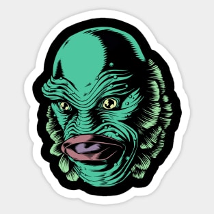 GILL MAN Sticker